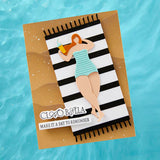 Amalfi Breeze Etched Dies from the La Dolce Vita Collection