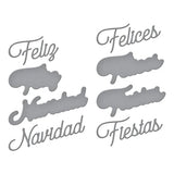 Spanish Holiday Sentiments Etched Dies from the International Holiday Sentiments Collection