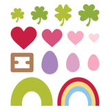 Spring Embellishments Felt Décor Etched Dies by Sandi MacIver