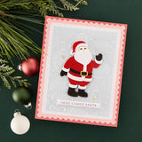 Santa's Here! Etched Dies from the Classic Christmas Collection