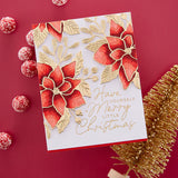 Poinsettia Bloom Etched Dies from the De-Light-Ful Collection by Yana Smakula