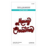 Classic Merry Christmas Etched Dies from the Classic Christmas Collection