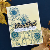 Serenade Sentiments Etched Dies from the Serenade of Autumn Collection