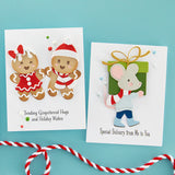 Dancin' & Giftin' Mouse Etched Dies from the Dancin' Christmas Collection