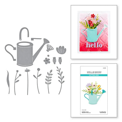 Sprinkle & Grow Etched Dies from the Out and About Collection