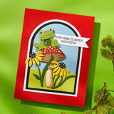 Jump for Joy Sentiments Clear Stamp Set from the Jump for Joy Collection