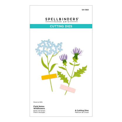 Field Notes Wildflowers Etched Dies from the Field Notes Collection