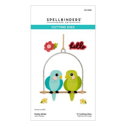 Pretty Birds Etched Dies from the Cheerful Chirps Collection
