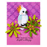 Flying High Etched Dies from the Cheerful Chirps Collection