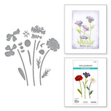 Layered Wildflowers Etched Dies from the Wildflowers Collection by Lisa Horton