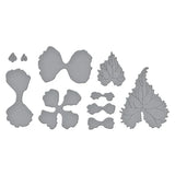 Begonia and Ladybugs Etched Dies from the Summer Solstice Garden Collection by Susan Tierney-Cockburn