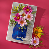 Summer Solstice Garden Sentiments BetterPress Plate & Die Set from the Summer Solstice Garden Collection by Susan Tierney-Cockburn