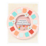 Reel Color Etched Dies from the Take Note Collection