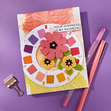 Reel Color Etched Dies from the Take Note Collection