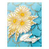 Yana's Daisies Etched Dies from the Yana's Daisies Collection by Yana Smakula