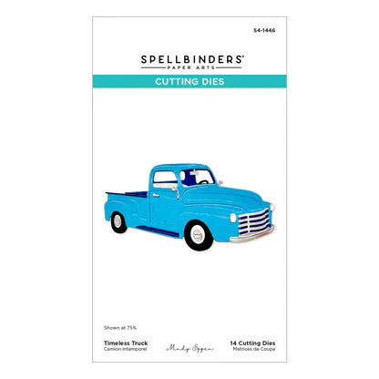 Timeless Truck Etched Dies from the Classic Road Legends Collection by Mindy Eggen