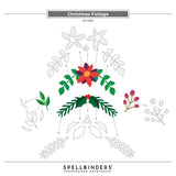 Christmas Foliage Etched Dies from the All About Christmas Collection by Lisa Horton