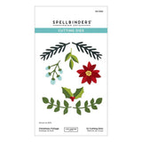 Christmas Foliage Etched Dies from the All About Christmas Collection by Lisa Horton