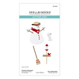 Country Snowman Etched Dies from the Country Christmas Collection by Annie Williams