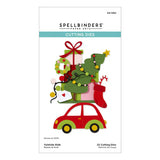 Yuletide Ride Etched Dies from the Wonderland Collection