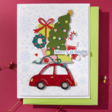 Snowfall Shimmer BetterPress Plate from the Wonderland Collection