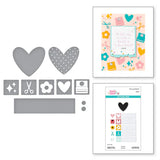 Labels & Icons Etched Dies from the Crafty Babe Collection with Simple Stories