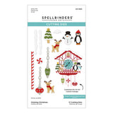 Chiming Christmas Etched Dies from the Cuckoo Cottage Collection