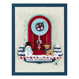 Chiming Christmas Etched Dies from the Cuckoo Cottage Collection