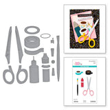 Crafty Tools Etched Dies from the Crafty Babe Collection with Simple Stories