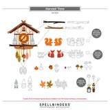 Harvest Time Etched Dies from the Cuckoo Cottage Collection