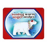 Polar Bear Pals Etched Dies from the North Pole Friends Collection by Simon Hurley