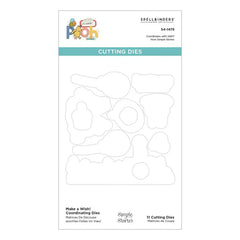 Make A Wish! Etched Dies for Clear Stamps from the Say Cheese Classic Pooh Birthday Collection by Simple Stories