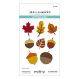Falling Leaves Etched Dies from the Autumn Archives Collection by Kelly Bangs