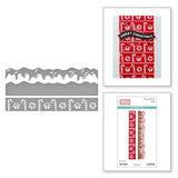Sweet Borders Etched Dies from the Candy Christmas Collection by Stamperia