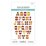 Autumn Alpha Etched Dies from the Autumn Archives Collection by Kelly Bangs