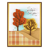 Changing Trees Etched Dies from the Autumn Archives Collection by Kelly Bangs