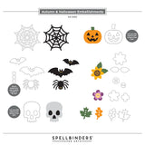 Autumn & Halloween Embellishments Etched Dies from the 3D Felt Décor Collection by Sandi MacIver