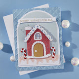 Sweet Borders Etched Dies from the Candy Christmas Collection by Stamperia