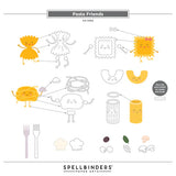 Pasta Friends Etched Dies from the Buon Appetito Collection