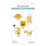 Pasta Friends Etched Dies from the Buon Appetito Collection