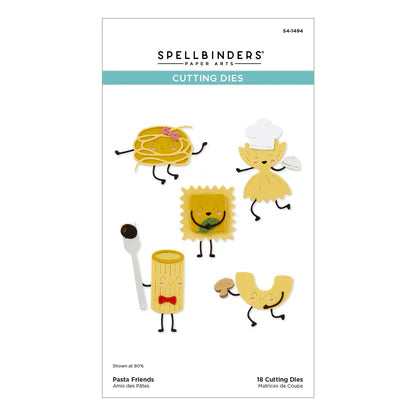 Pasta Friends Etched Dies from the Buon Appetito Collection