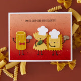 Stay Saucy Clear Stamp Set from the Buon Appetito Collection