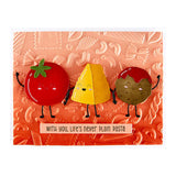 Ingredients Buddies Etched Dies from the Buon Appetito Collection