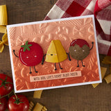 Ingredients Buddies Etched Dies from the Buon Appetito Collection