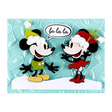 Classic Mouse Christmas Embellishments Etched Dies from the Say Cheese Classic Mouse Christmas Collection