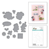Say Cheese Classic Mouse Christmas Etched Dies for Coordinating Stamp Set from the Say Cheese Classic Mouse Christmas Collection