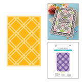 Decorative Lattice Etched Dies by Lisa Horton