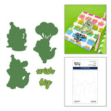 Snappy Birthday Stamp & Die Bundle by Simon Hurley