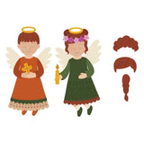 Blessing Angels Etched Dies by Bibi Cameron