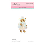 Bundled Up Winter Bear Etched Dies by Frank Garcia